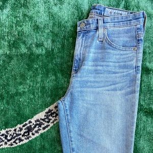 AG - Isabelle high-rise straight crop